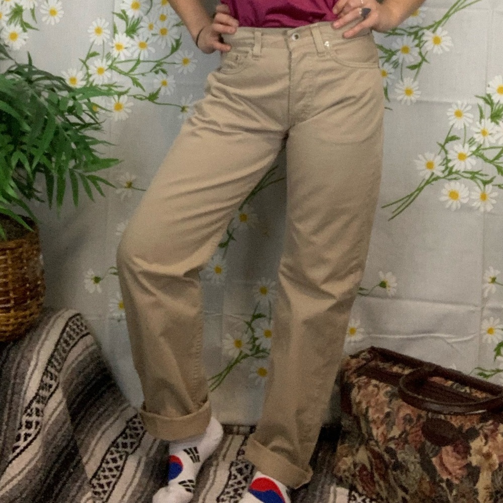 ⭐️ RARE ⭐️ LEVIS Silver Tab Guys Fit Khakis - Picture 2 of 8
